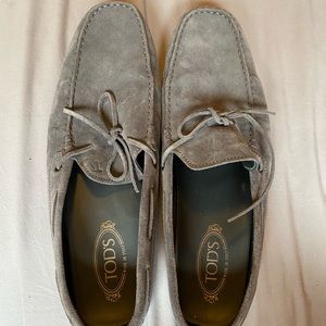 Grey suede tods! They look pretty good